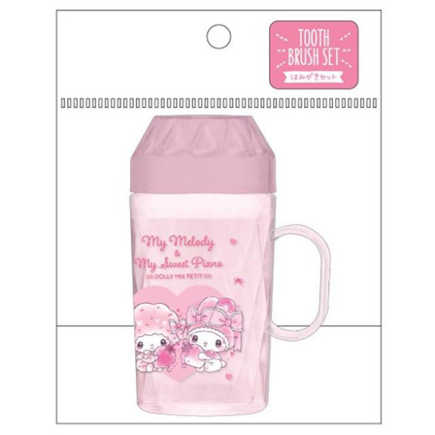 Sanrio 三麗鷗 x DOLLYMIX 美樂蒂 Piano 牙刷杯組 (夢幻草莓蛋糕) Sanrio 三麗鷗 x DOLLYMIX 美樂蒂 Piano 牙刷杯組 (夢幻草莓蛋糕)