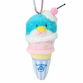 Sanrio 三麗鷗 山姆企鵝 絨毛玩偶吊飾 冰淇淋 (山姆咖啡廳)_1 Sanrio 三麗鷗 山姆企鵝 絨毛玩偶吊飾 冰淇淋 (山姆咖啡廳)_1