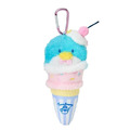 Sanrio 三麗鷗 山姆企鵝 絨毛玩偶吊飾 冰淇淋 (山姆咖啡廳) Sanrio 三麗鷗 山姆企鵝 絨毛玩偶吊飾 冰淇淋 (山姆咖啡廳)