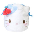 Sanrio 三麗鷗 絨毛造型束口袋 (草莓鮮奶油蛋糕) 小麥粉 兔媽媽 蹦蹦兔_1 Sanrio 三麗鷗 絨毛造型束口袋 (草莓鮮奶油蛋糕) 小麥粉 兔媽媽 蹦蹦兔_1