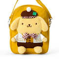 ▲新品特價 Sanrio 三麗鷗 布丁狗 絨毛造型斜背包 (盛裝打扮 2026角色大賞)_1 ▲新品特價 Sanrio 三麗鷗 布丁狗 絨毛造型斜背包 (盛裝打扮 2026角色大賞)_1