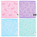Sanrio 三麗鷗 棉質短毛巾 34x36cm (滿版款) Kitty 美樂蒂 大耳狗 酷洛米 Sanrio 三麗鷗 棉質短毛巾 34x36cm (滿版款) Kitty 美樂蒂 大耳狗 酷洛米