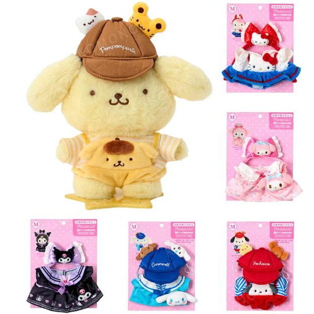 Sanrio 三麗鷗 換裝玩偶通用配件 玩偶裝 (M尺寸玩偶適用 盛裝打扮)