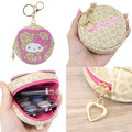 Sanrio 三麗鷗 皮質造型零錢包吊飾 (豹紋熊款) Kitty 大耳狗 酷洛米_1 Sanrio 三麗鷗 皮質造型零錢包吊飾 (豹紋熊款) Kitty 大耳狗 酷洛米_1