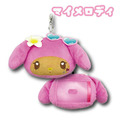 Sanrio 三麗鷗 絨毛造型伸縮票卡零錢包 (曬黑泳衣款) Kitty 美樂蒂 布丁狗 大耳狗_2 Sanrio 三麗鷗 絨毛造型伸縮票卡零錢包 (曬黑泳衣款) Kitty 美樂蒂 布丁狗 大耳狗_2