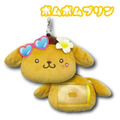 Sanrio 三麗鷗 絨毛造型伸縮票卡零錢包 (曬黑泳衣款) Kitty 美樂蒂 布丁狗 大耳狗_3 Sanrio 三麗鷗 絨毛造型伸縮票卡零錢包 (曬黑泳衣款) Kitty 美樂蒂 布丁狗 大耳狗_3