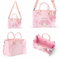 Sanrio 三麗鷗 棉質手提肩背兩用包 (大臉款) Kitty 美樂蒂 大耳狗 酷洛米_2 Sanrio 三麗鷗 棉質手提肩背兩用包 (大臉款) Kitty 美樂蒂 大耳狗 酷洛米_2