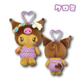 Sanrio 三麗鷗 絨毛玩偶零錢包吊飾 (曬黑泳衣款) Kitty 美樂蒂 布丁狗 大耳狗_5 Sanrio 三麗鷗 絨毛玩偶零錢包吊飾 (曬黑泳衣款) Kitty 美樂蒂 布丁狗 大耳狗_5