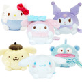 Sanrio 三麗鷗 掌上型絨毛舒壓玩偶 (圓滾滾款) Kitty 大耳狗 布丁狗 美樂蒂 Sanrio 三麗鷗 掌上型絨毛舒壓玩偶 (圓滾滾款) Kitty 大耳狗 布丁狗 美樂蒂