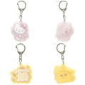 Sanrio 三麗鷗 造型螢光鑰匙圈 (花草款) Kitty 美樂蒂 酷洛米 大耳狗 布丁狗_1 Sanrio 三麗鷗 造型螢光鑰匙圈 (花草款) Kitty 美樂蒂 酷洛米 大耳狗 布丁狗_1