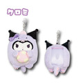 Sanrio 三麗鷗 絨毛造型伸縮票卡零錢包(恐龍裝扮款) Kitty 布丁狗 大耳狗_5 Sanrio 三麗鷗 絨毛造型伸縮票卡零錢包(恐龍裝扮款) Kitty 布丁狗 大耳狗_5