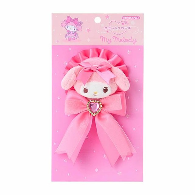 ▲新品特價【預購】Sanrio 三麗鷗 美樂蒂 造型玩偶別針 (彩虹偶像系列)