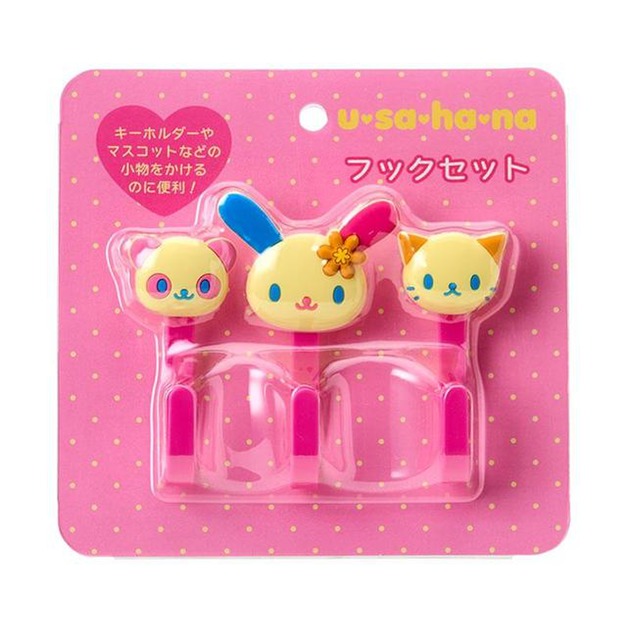 ▲新品特價【預購】Sanrio 三麗鷗 花小兔 造型掛勾3入組 (2026居家生活)
