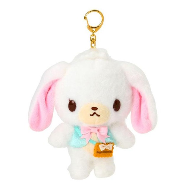 ▲新品特價 Sanrio 三麗鷗 蜜糖邦尼 絨毛玩偶吊飾 白兔 (餅乾系列)