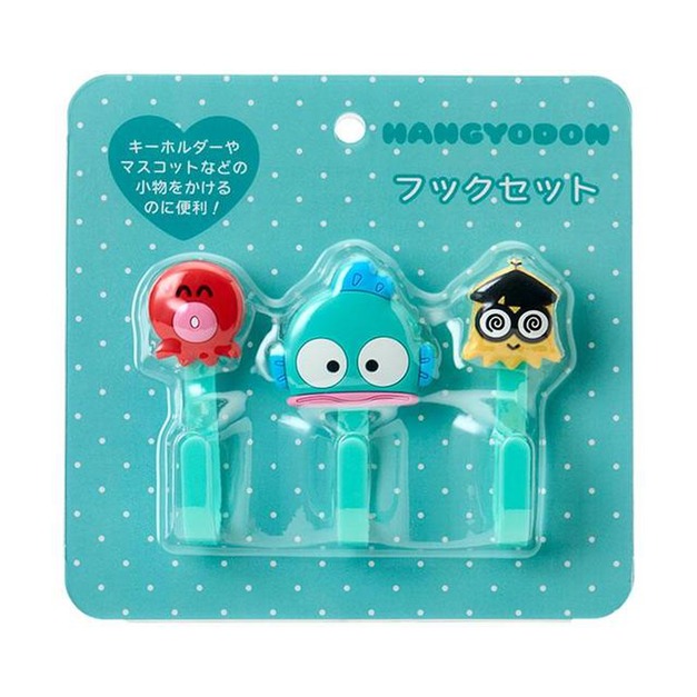 ▲新品特價【預購】Sanrio 三麗鷗 人魚漢頓 造型掛勾3入組 (2026居家生活)