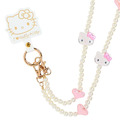 Sanrio 三麗鷗 Hello Kitty 手機扣環珍珠掛繩 (I Love Hello Kitty)_2 Sanrio 三麗鷗 Hello Kitty 手機扣環珍珠掛繩 (I Love Hello Kitty)_2