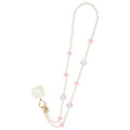 Sanrio 三麗鷗 Hello Kitty 手機扣環珍珠掛繩 (I Love Hello Kitty)_1 Sanrio 三麗鷗 Hello Kitty 手機扣環珍珠掛繩 (I Love Hello Kitty)_1