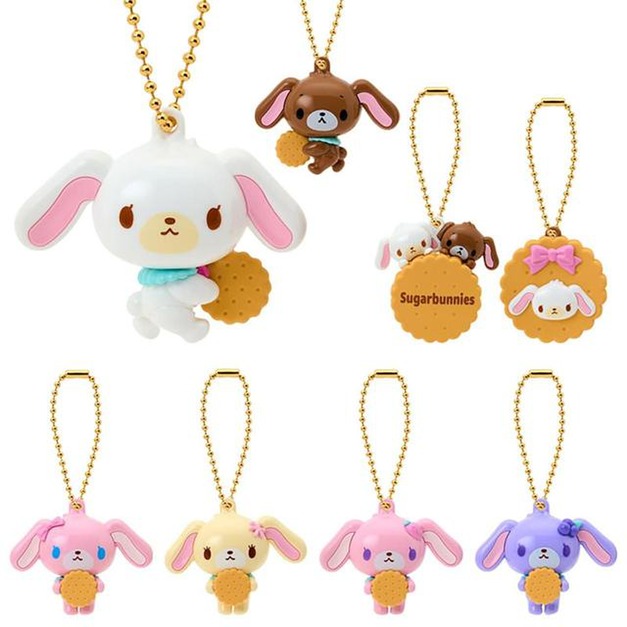 ▲新品特價 Sanrio 三麗鷗 蜜糖邦尼 造型公仔吊飾 全套盲盒8入組 (餅乾系列)