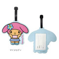 Sanrio 三麗鷗 PVC造型行李吊牌 (曬黑扶桑花款) Kitty 美樂蒂 酷洛米 大耳狗_3 Sanrio 三麗鷗 PVC造型行李吊牌 (曬黑扶桑花款) Kitty 美樂蒂 酷洛米 大耳狗_3