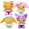 Sanrio 三麗鷗 絨毛玩偶娃娃 (曬黑扶桑花款) Kitty 美樂蒂 酷洛米 大耳狗 Sanrio 三麗鷗 絨毛玩偶娃娃 (曬黑扶桑花款) Kitty 美樂蒂 酷洛米 大耳狗