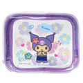 Sanrio 三麗鷗 PVC方形拉鍊化妝包 (曬黑扶桑花款) Kitty 美樂蒂 酷洛米 大耳狗_4 Sanrio 三麗鷗 PVC方形拉鍊化妝包 (曬黑扶桑花款) Kitty 美樂蒂 酷洛米 大耳狗_4