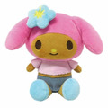 Sanrio 三麗鷗 絨毛玩偶娃娃 (曬黑扶桑花款) Kitty 美樂蒂 酷洛米 大耳狗_2 Sanrio 三麗鷗 絨毛玩偶娃娃 (曬黑扶桑花款) Kitty 美樂蒂 酷洛米 大耳狗_2