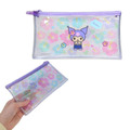 Sanrio 三麗鷗 PVC扁平拉鍊筆袋 (曬黑扶桑花款) Kitty 美樂蒂 酷洛米 大耳狗_3 Sanrio 三麗鷗 PVC扁平拉鍊筆袋 (曬黑扶桑花款) Kitty 美樂蒂 酷洛米 大耳狗_3