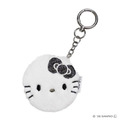 Sanrio 三麗鷗 Hello Kitty 絨毛圓形隨身鏡吊飾 (大臉款)_5 Sanrio 三麗鷗 Hello Kitty 絨毛圓形隨身鏡吊飾 (大臉款)_5