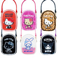 Sanrio 三麗鷗 皮質玩偶收納包 (坐姿款) Kitty 美樂蒂 酷洛米 Sanrio 三麗鷗 皮質玩偶收納包 (坐姿款) Kitty 美樂蒂 酷洛米