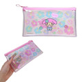 Sanrio 三麗鷗 PVC扁平拉鍊筆袋 (曬黑扶桑花款) Kitty 美樂蒂 酷洛米 大耳狗_2 Sanrio 三麗鷗 PVC扁平拉鍊筆袋 (曬黑扶桑花款) Kitty 美樂蒂 酷洛米 大耳狗_2