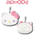 Sanrio 三麗鷗 絨毛造型伸縮票卡零錢包 (寶石海灘系列) Kitty 美樂蒂 大耳狗_1 Sanrio 三麗鷗 絨毛造型伸縮票卡零錢包 (寶石海灘系列) Kitty 美樂蒂 大耳狗_1