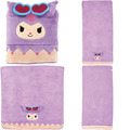 Sanrio 三麗鷗 造型吸水速乾浴巾 60x120cm (曬黑大臉款) Kitty 美樂蒂 酷洛米_4 Sanrio 三麗鷗 造型吸水速乾浴巾 60x120cm (曬黑大臉款) Kitty 美樂蒂 酷洛米_4