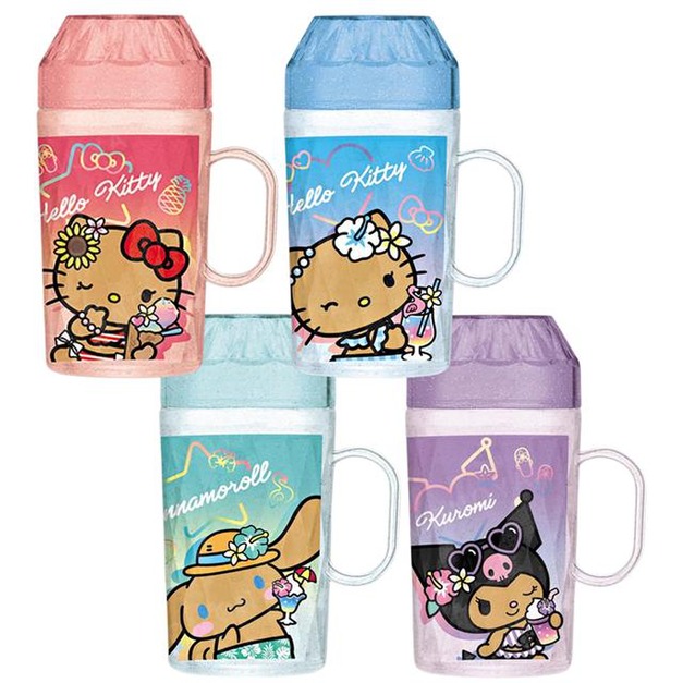 Sanrio 三麗鷗 牙刷杯組 (曬黑泳衣款) Kitty 酷洛米 大耳狗 美樂蒂