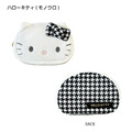 Sanrio 三麗鷗 絨毛造型化妝包附鏡 (大臉款) Kitty 大耳狗 酷洛米 花小兔_3 Sanrio 三麗鷗 絨毛造型化妝包附鏡 (大臉款) Kitty 大耳狗 酷洛米 花小兔_3