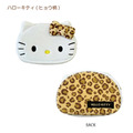 Sanrio 三麗鷗 絨毛造型化妝包附鏡 (大臉款) Kitty 大耳狗 酷洛米 花小兔_2 Sanrio 三麗鷗 絨毛造型化妝包附鏡 (大臉款) Kitty 大耳狗 酷洛米 花小兔_2