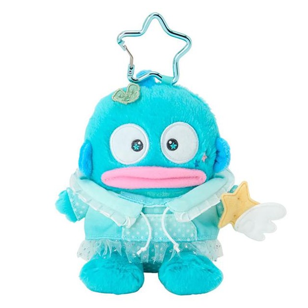 ▲新品特價【預購】Sanrio三麗鷗 人魚漢頓 絨毛玩偶吊飾 (角色大賞 希望の翅膀)