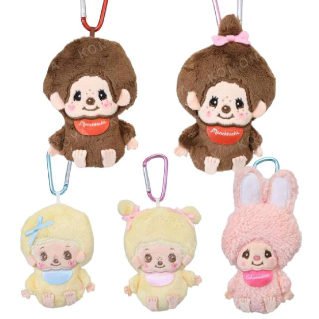Monchhichi 絨毛玩偶零錢包吊飾 (全身款) Monchhichi 絨毛玩偶零錢包吊飾 (全身款)
