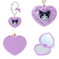 Sanrio 三麗鷗 造型隨身鏡吊飾 (愛心款) Kitty 美樂蒂 大耳狗 酷洛米_4 Sanrio 三麗鷗 造型隨身鏡吊飾 (愛心款) Kitty 美樂蒂 大耳狗 酷洛米_4