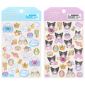 Sanrio 三麗鷗 水晶立體貼紙組 (愛心皇冠款) Kitty 美樂蒂 大耳狗 蜜糖邦尼_2 Sanrio 三麗鷗 水晶立體貼紙組 (愛心皇冠款) Kitty 美樂蒂 大耳狗 蜜糖邦尼_2
