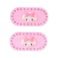 Sanrio 三麗鷗 壓克力髮夾2入組 (貝母紋大臉款) Kitty 美樂蒂 酷洛米 Piano_2 Sanrio 三麗鷗 壓克力髮夾2入組 (貝母紋大臉款) Kitty 美樂蒂 酷洛米 Piano_2