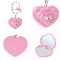 Sanrio 三麗鷗 造型隨身鏡吊飾 (愛心款) Kitty 美樂蒂 大耳狗 酷洛米_2 Sanrio 三麗鷗 造型隨身鏡吊飾 (愛心款) Kitty 美樂蒂 大耳狗 酷洛米_2
