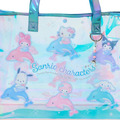 ▲新品特價 Sanrio 三麗鷗 大集合 PVC防水手提海灘袋 (blingbling海豚系列)_3 ▲新品特價 Sanrio 三麗鷗 大集合 PVC防水手提海灘袋 (blingbling海豚系列)_3