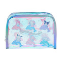 ▲新品特價 Sanrio 三麗鷗 大集合 PVC拉鍊化妝包 (blingbling海豚系列) ▲新品特價 Sanrio 三麗鷗 大集合 PVC拉鍊化妝包 (blingbling海豚系列)