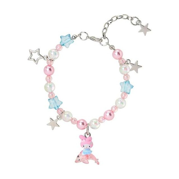 ▲新品特價【預購】Sanrio 三麗鷗 美樂蒂 造型串珠手鍊 (blingbling海豚系列)