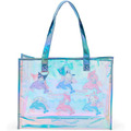 ▲新品特價 Sanrio 三麗鷗 大集合 PVC防水手提海灘袋 (blingbling海豚系列)_1 ▲新品特價 Sanrio 三麗鷗 大集合 PVC防水手提海灘袋 (blingbling海豚系列)_1