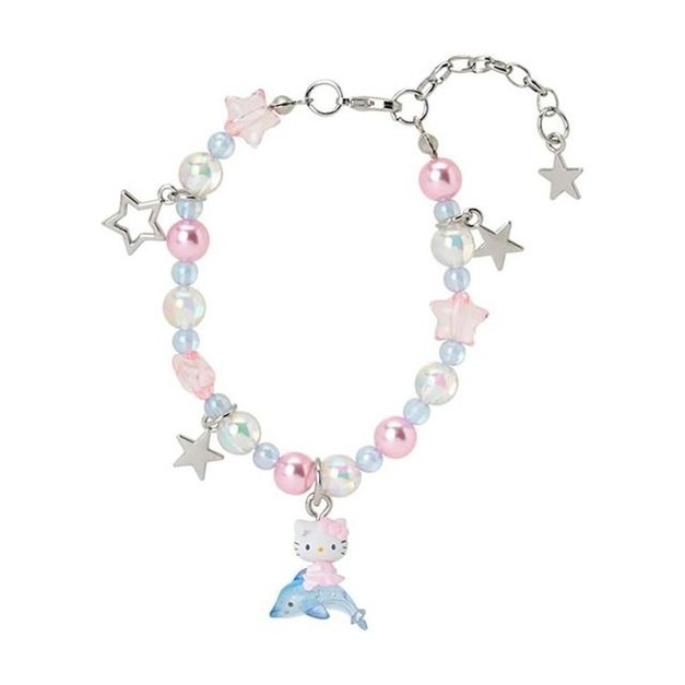 ▲新品特價【預購】Sanrio 三麗鷗 Hello Kitty 造型串珠手鍊 (blingbling海豚系列)