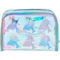 ▲新品特價 Sanrio 三麗鷗 大集合 PVC拉鍊化妝包 (blingbling海豚系列)_1 ▲新品特價 Sanrio 三麗鷗 大集合 PVC拉鍊化妝包 (blingbling海豚系列)_1