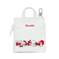 ▲新品特價【預購】Sanrio 三麗鷗 大集合 皮質迷你手提袋掛飾 (紅白款 迷你302商店)_1 ▲新品特價【預購】Sanrio 三麗鷗 大集合 皮質迷你手提袋掛飾 (紅白款 迷你302商店)_1
