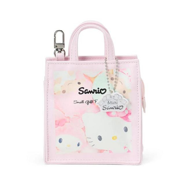 ▲新品特價【預購】Sanrio 三麗鷗 大集合 皮質迷你手提袋掛飾 (粉款 迷你302商店) ▲新品特價【預購】Sanrio 三麗鷗 大集合 皮質迷你手提袋掛飾 (粉款 迷你302商店)