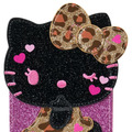 ▲新品特價 Sanrio 三麗鷗 Hello Kitty 皮質方形摺疊鏡 (黑 澀谷辣妹華麗MAX)_3 ▲新品特價 Sanrio 三麗鷗 Hello Kitty 皮質方形摺疊鏡 (黑 澀谷辣妹華麗MAX)_3